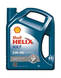 Моторна олива SHELL Helix HX7 5W-40 4л